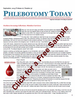 Phlebotomy Today FREE Preview Issue