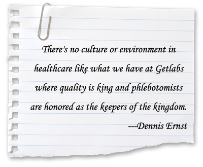 Dennis Ernst Quote about Getlabs