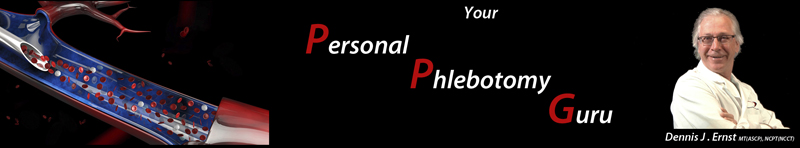Banner from Your Personal Phlebotomy Guru Youtube Channel